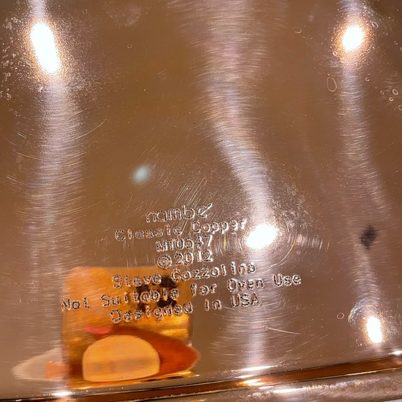 Nambe - Classic Copper Hostess Tray - Picture 6 of 7